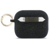 Etui Guess Silicone Glitter Ring do      AirPods Pro 3 czarny
